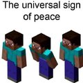 Signe de paix universelle ✌️☮️