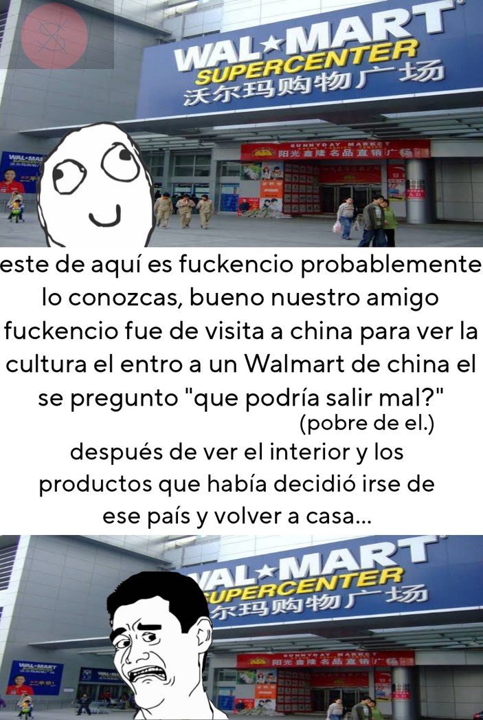 Solo busquen en internet Walmart china productos - meme