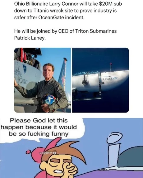 Larry Connor submarine meme