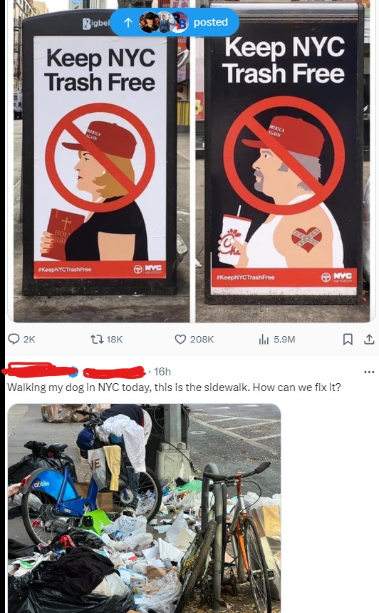 Yes the signs were real signs put up in NYC. - meme