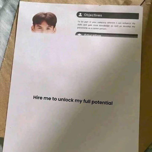 Hire me or I’ll stay in PowerPoint purgatory forever - meme