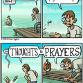 Thoughts and prayers