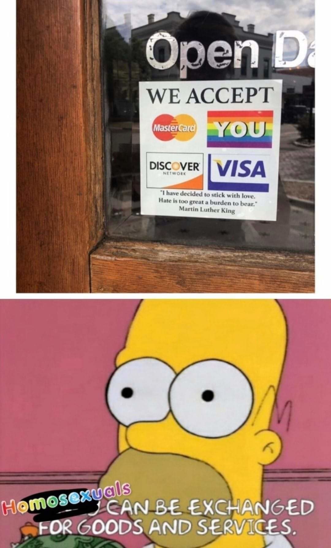 homossexual, nova moeda - meme