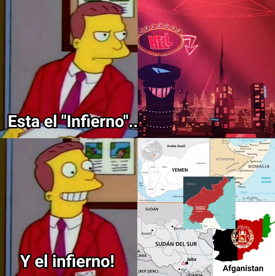Un auténtico infierno - meme