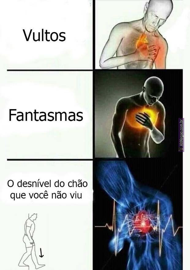 Já torci tonozelo por conta dos desnívies das calçadas das cidades - meme
