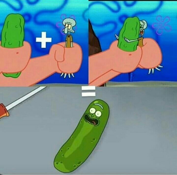 Pickle Riiiick - meme