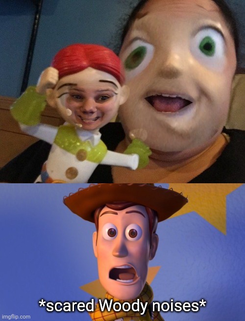 Cursed Woody meme