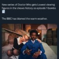 Doctor who gets lowest viewing figures in history