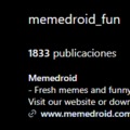 Van a cambiar el logo de memedroid (es el ig oficial)