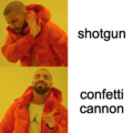 shotguns in fps games be like