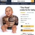 The Rock costume for baby