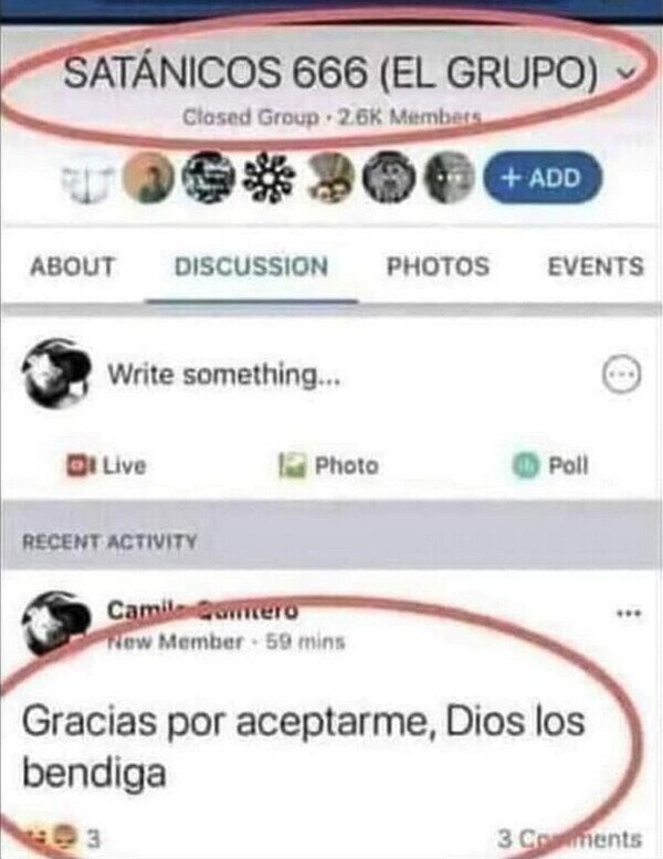 Que dios los bendiga a todos - meme