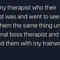 Final boss of therapists