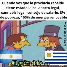 Ignoremos que Uruguay nunca fue "provincia rebelde". Sólo nos pidieron protección en 1820 - meme