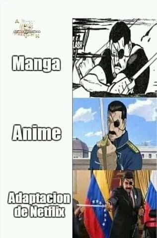 Maduro anime :soyjaka: - meme