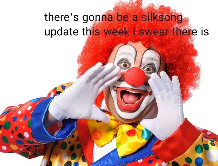 Silksong clown meme