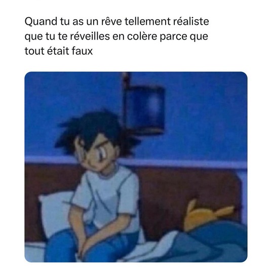 Et que ton slip est tout gluant - meme