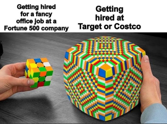 Fancy and easy office jobs - meme