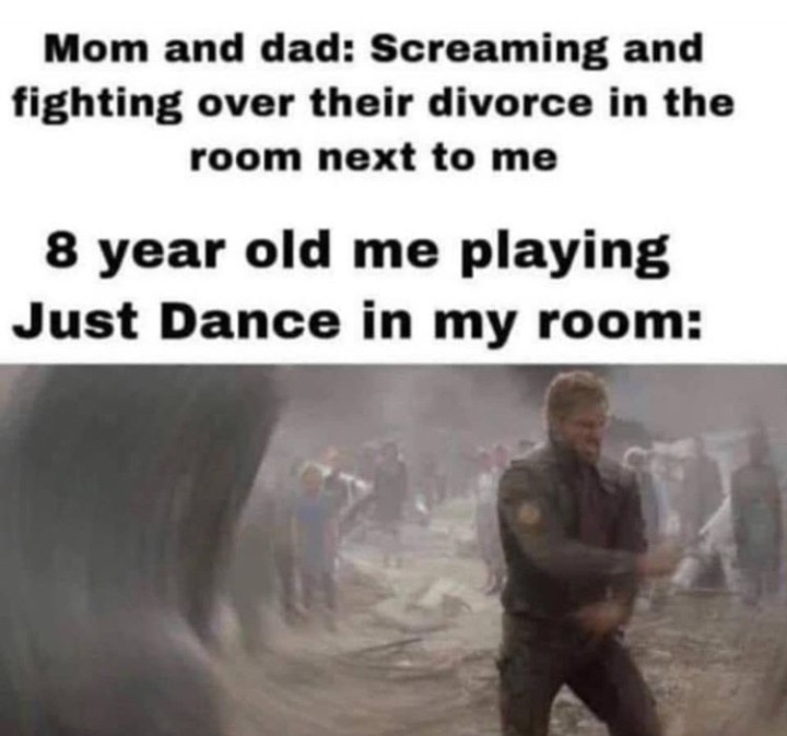 I remember playing Just Dance :( - meme