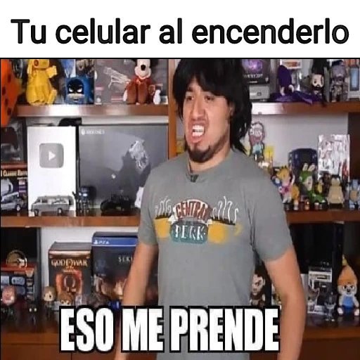 El celular - meme