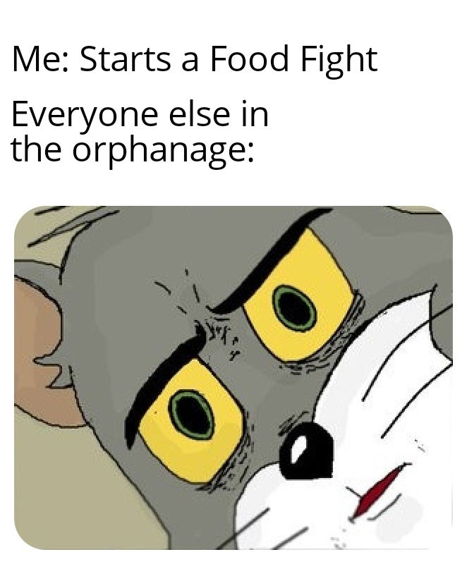 Food fight - meme