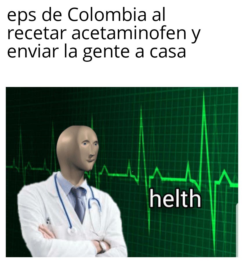 Eps de colombia - meme