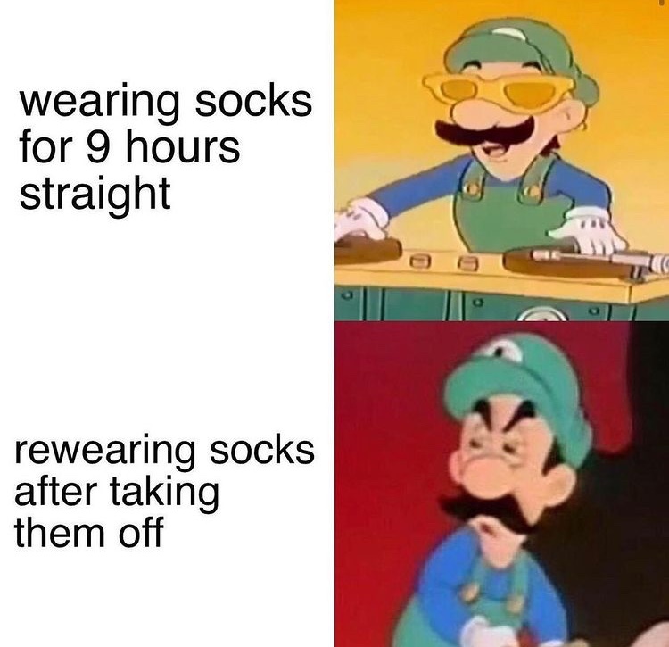 socks - meme