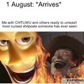 Post 1 august meme