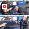 Youtube Premium meme