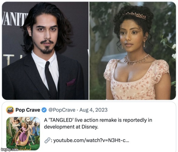 Rapunzel live action indian fan cast - meme