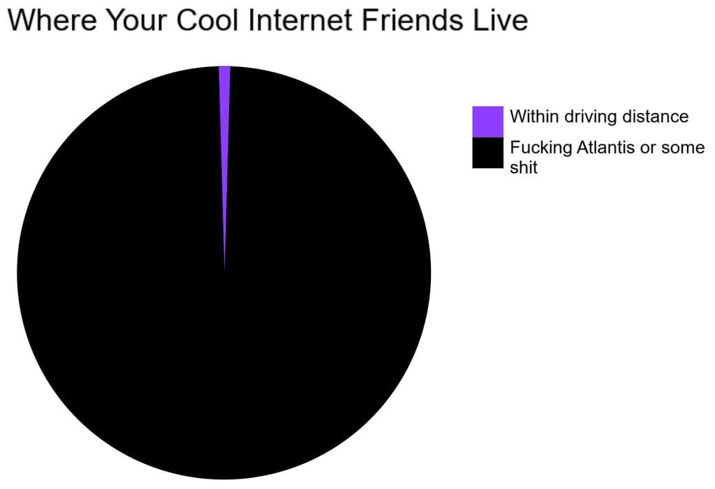 Cool internet friends - meme