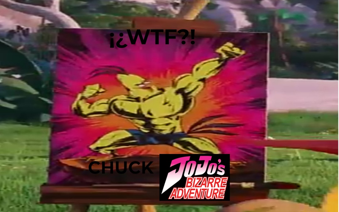 wtf chuck jojo - meme