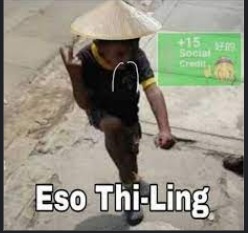 when eso tilin en china - meme