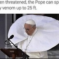 Beware the pope