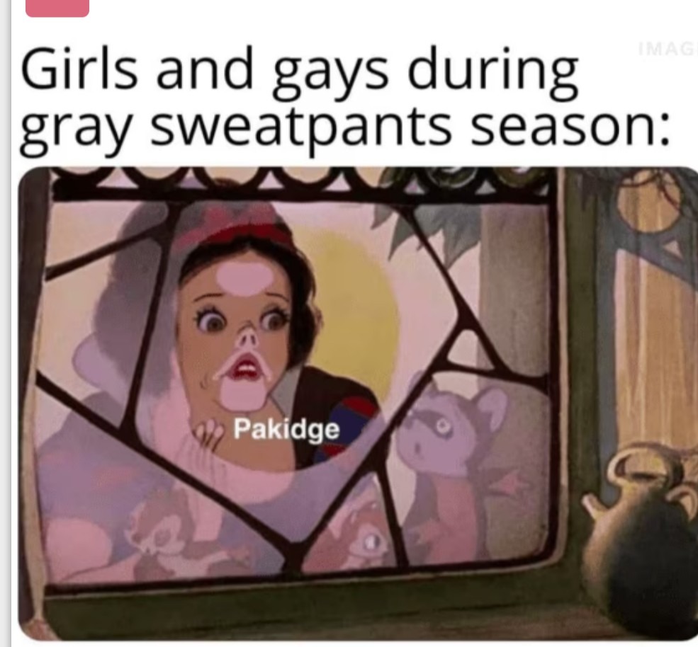 Gray sweatpants season - Meme by Italstudboy :) Memedroid
