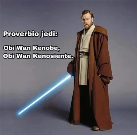 Proverbio jedi - meme