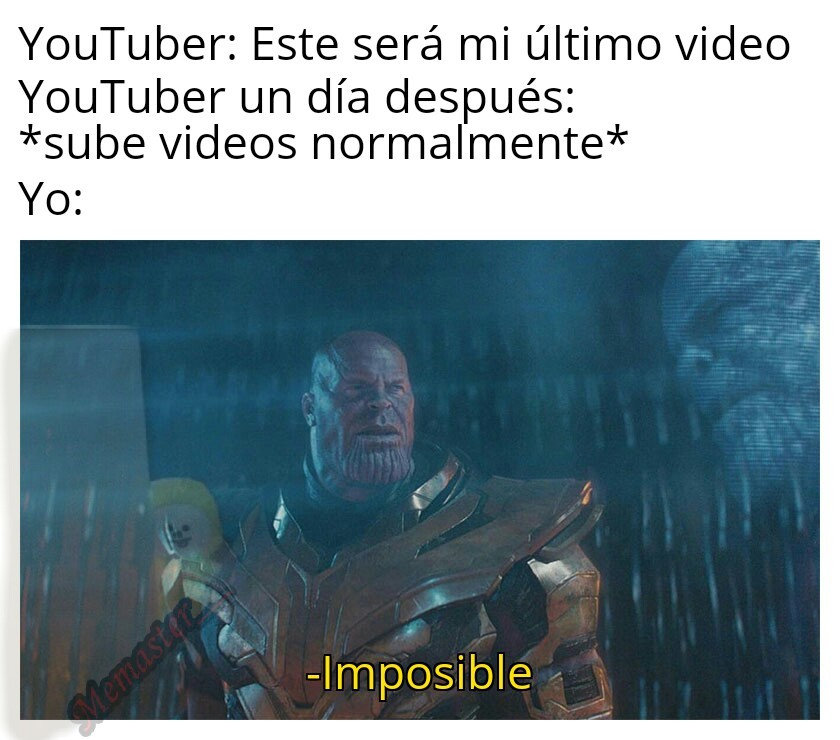 Imposible - meme