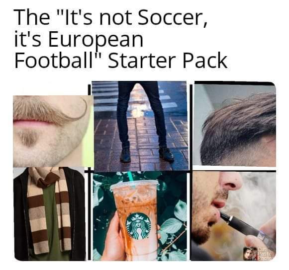 It's Soccer - meme