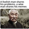 Wise men share memes