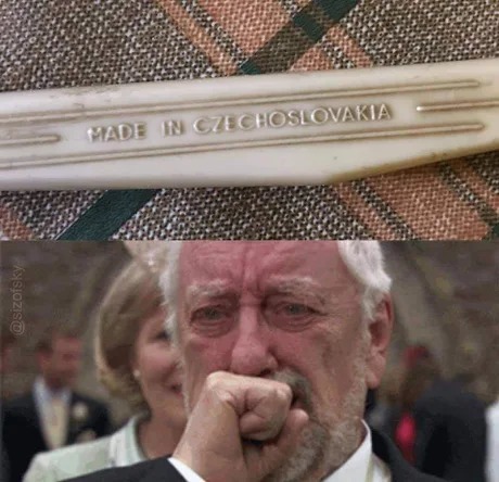 Do you have any item that was manufactured in a now non-existent country? - meme