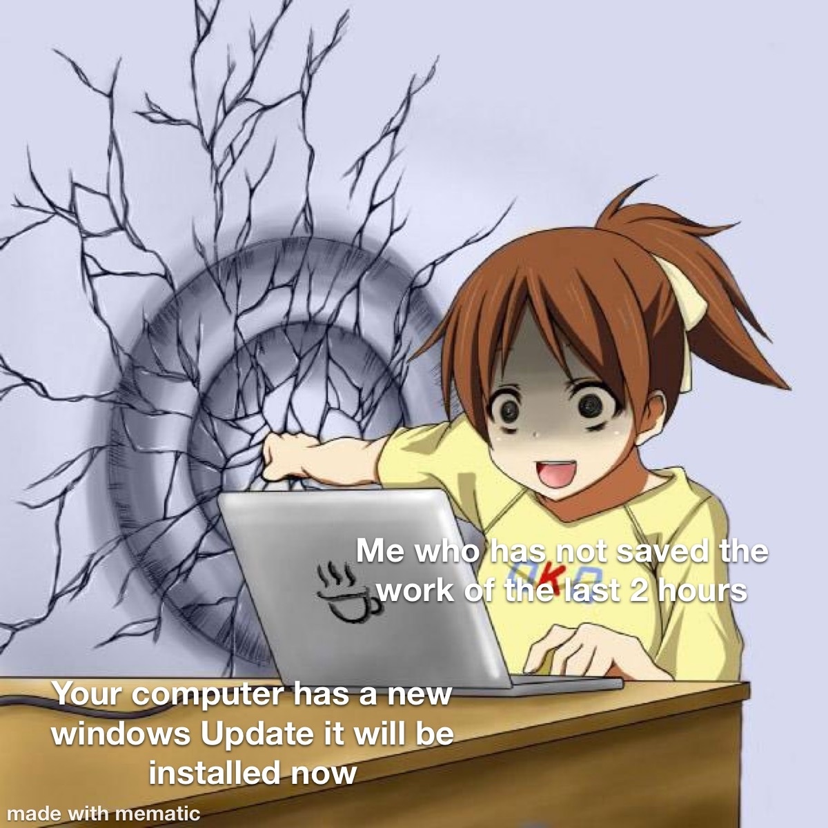 Windows is hell - meme