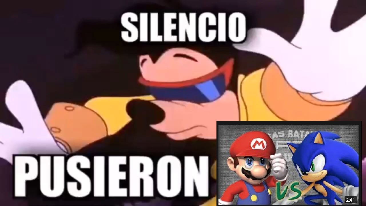 SiLENCIO PUSIERON M VS S - meme