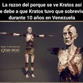 Quiero jugar al DLC de Kratos sobreviviendo en Venezuela