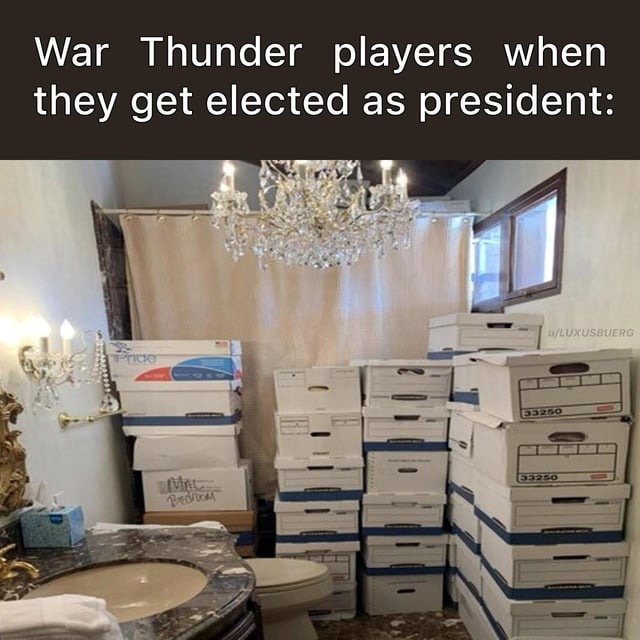 War Thunder player meme