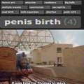 Littéralement "naissance du pénis"