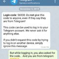 Telegram is hypocrite