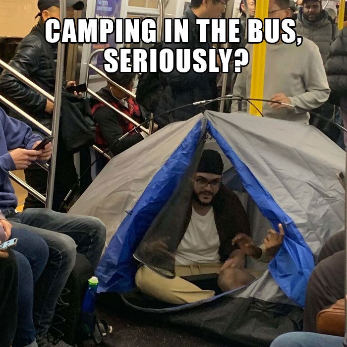 Dam campers - meme