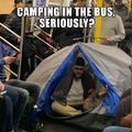 Dam campers
