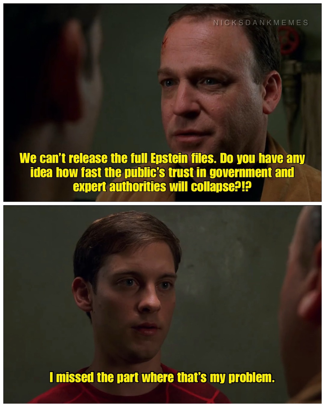 where's the list, Pam? - meme