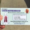 Dr Crobar's lung extensions